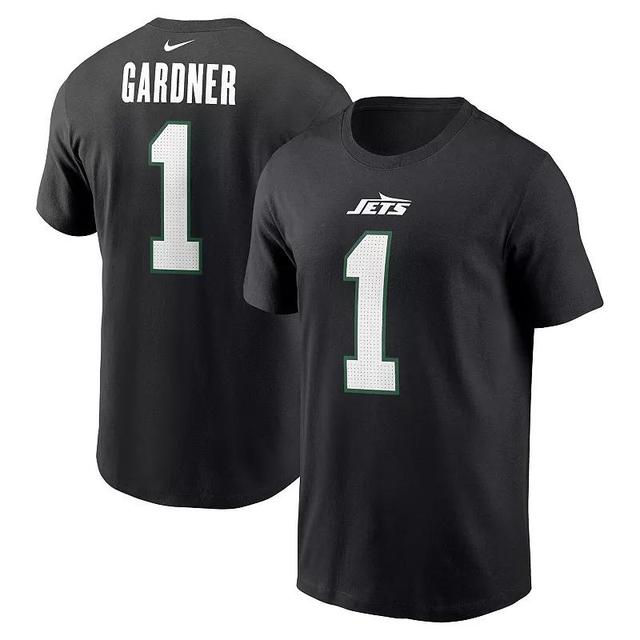 Mens Nike Ahmad Sauce Gardner New York Jets Name & Number T-Shirt Product Image