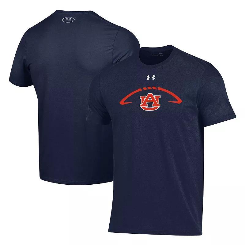 Mens Auburn Tigers Football Icon T-Shirt Blue Product Image