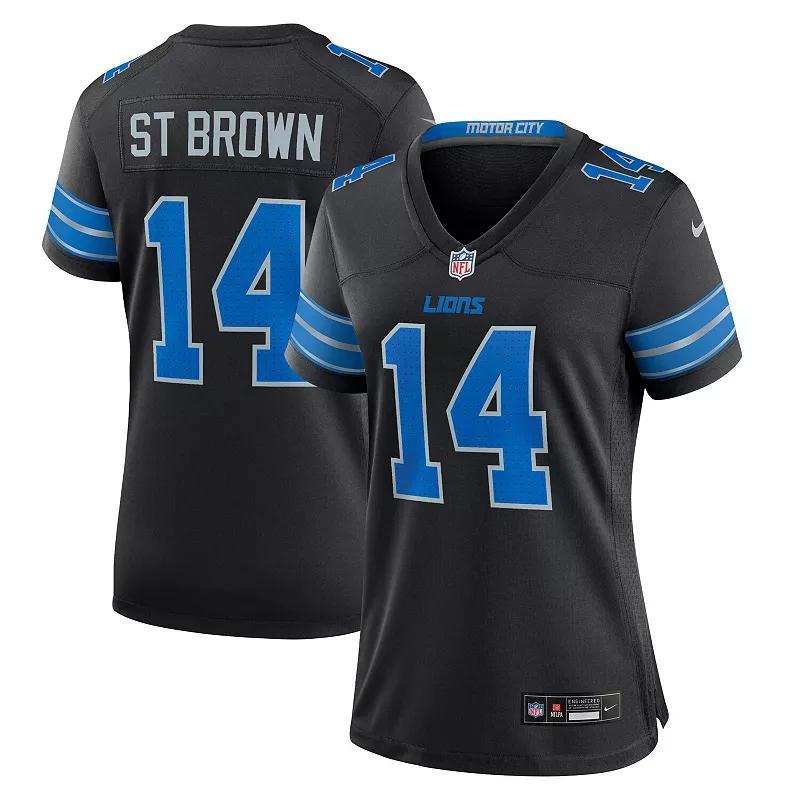 Womens Nike Amon-Ra St. Brown Detroit Lions 2nd Alternate Game Jersey Product Image