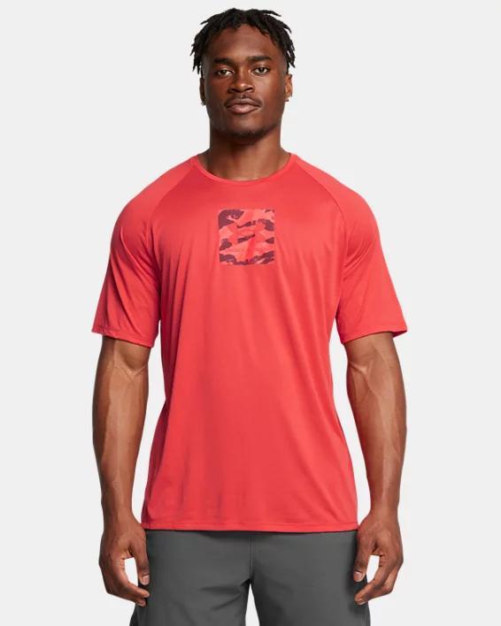 Men's UA Tech™ Print Fill Short Sleeve Product Image