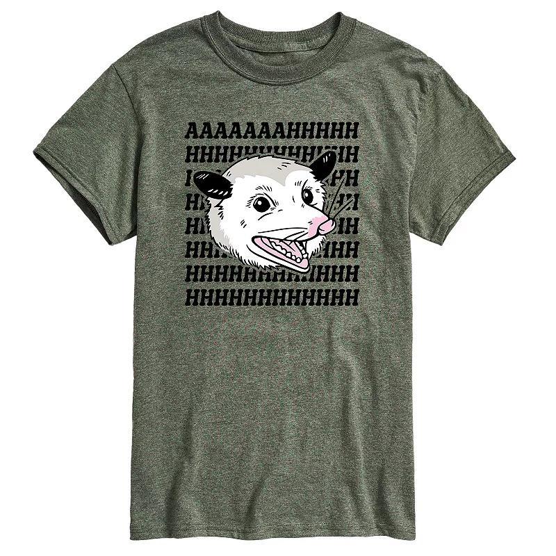 Big & Tall Screaming Possum Graphic Tee, Mens Product Image