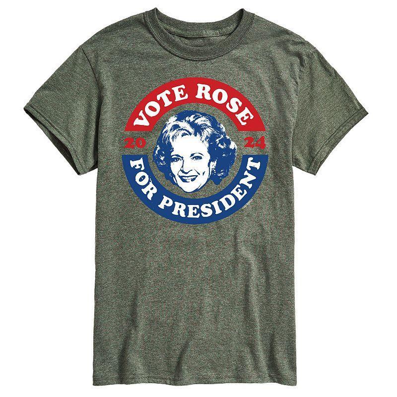 Mens Golden Girls President Rose Tee Product Image