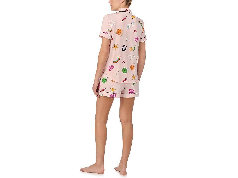 Kate Spade New York Boxer Short Sleeve PJ Set (Lucky Charms) Women's Pajama Sets Product Image