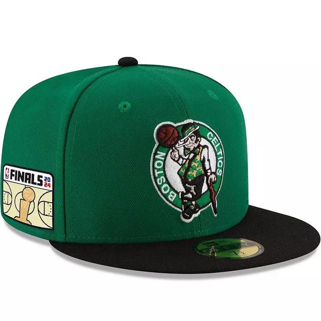 Mens New Era Kelly Boston Celtics 2024 NBA Finals Side Patch 59FIFTY Fitted Hat Product Image