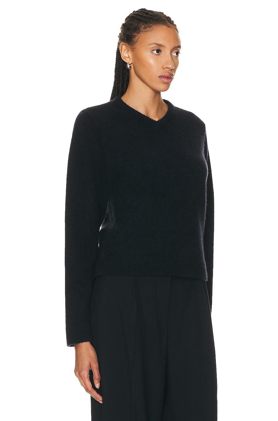 The Row Enrica Top in Navy Product Image