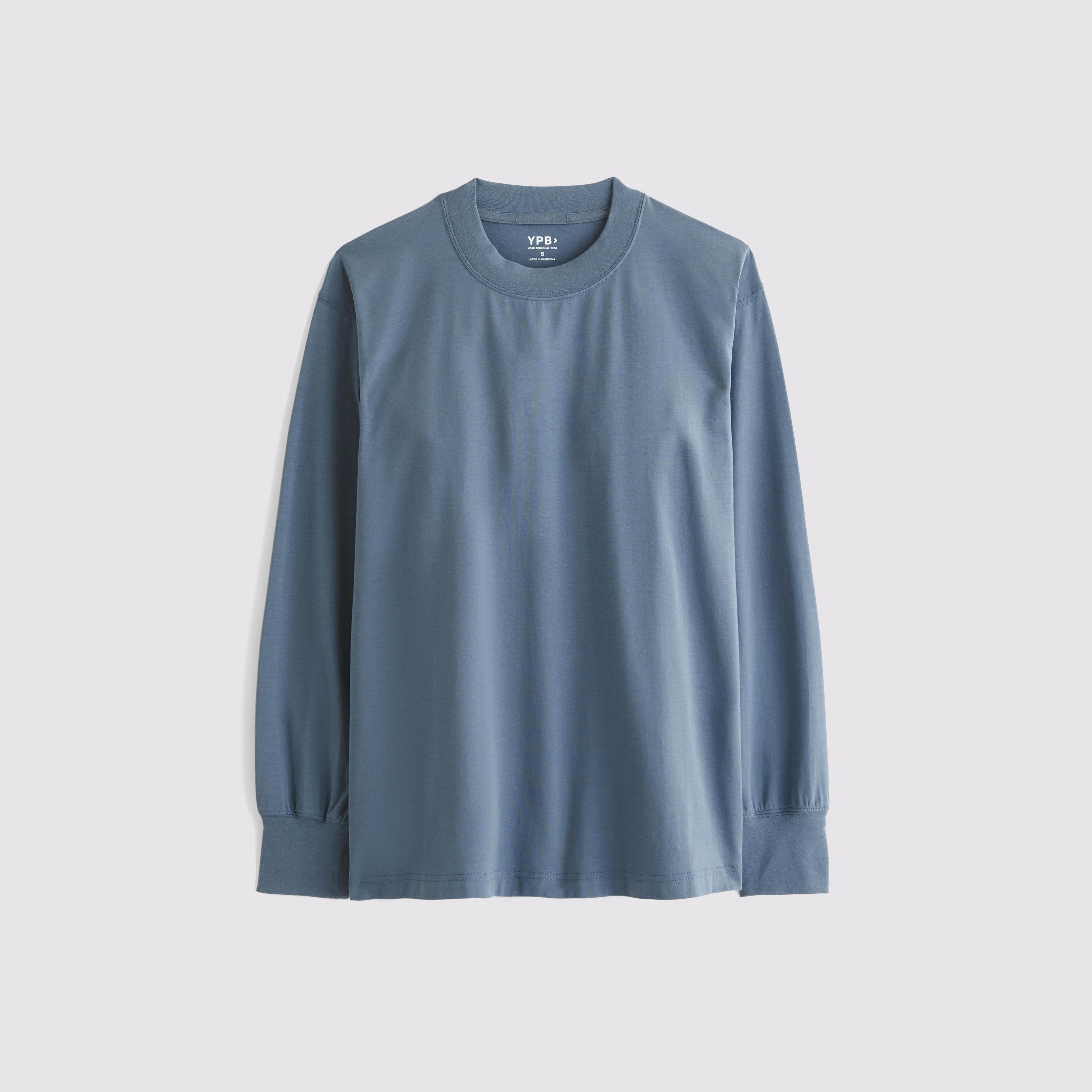 YPB Active Cotton-Blend Long-Sleeve Easy Tee Product Image