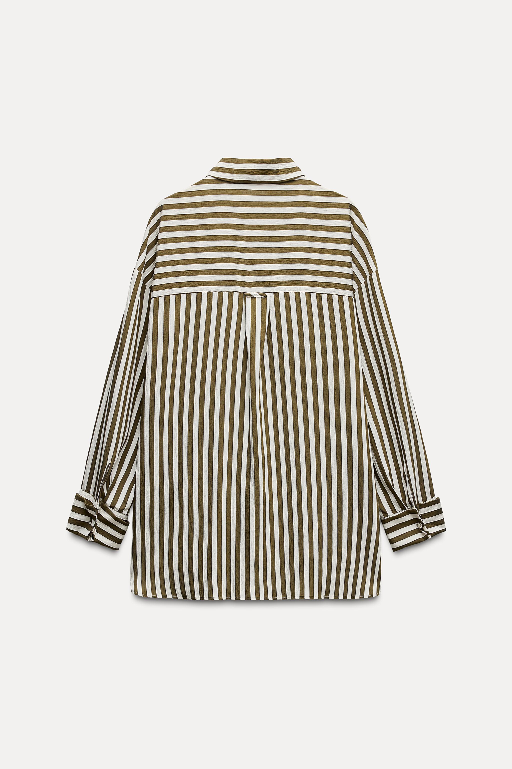 OVERSIZED STRIPED SHIRT Product Image