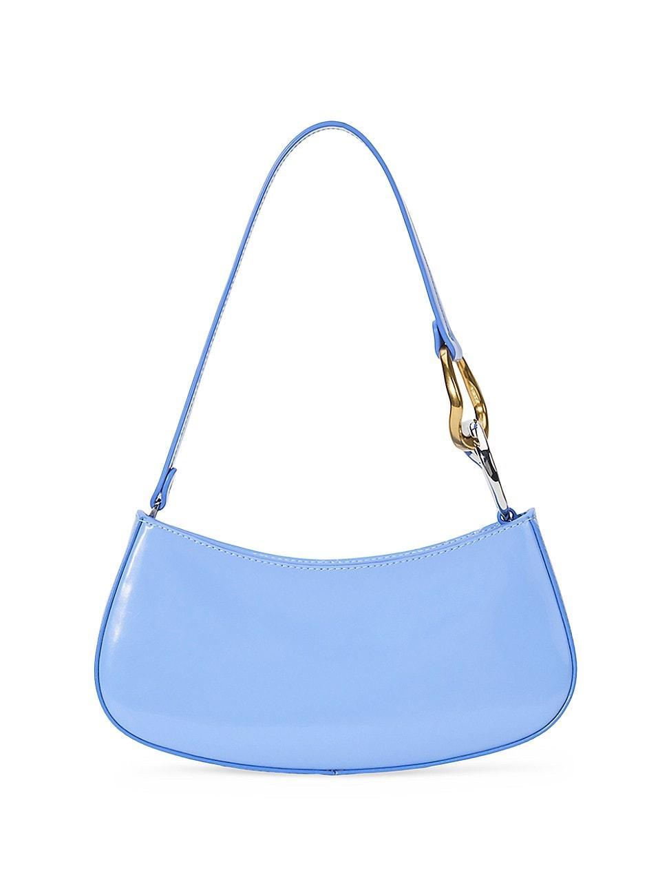 Womens Ollie Leather Shoulder Bag Product Image