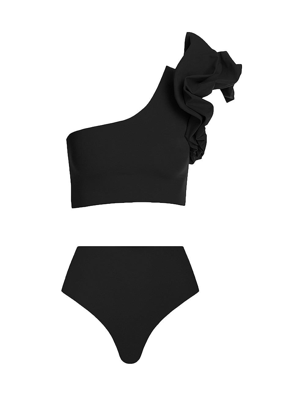 Womens Two-Piece Luisa Ruffle Bikini Set Product Image