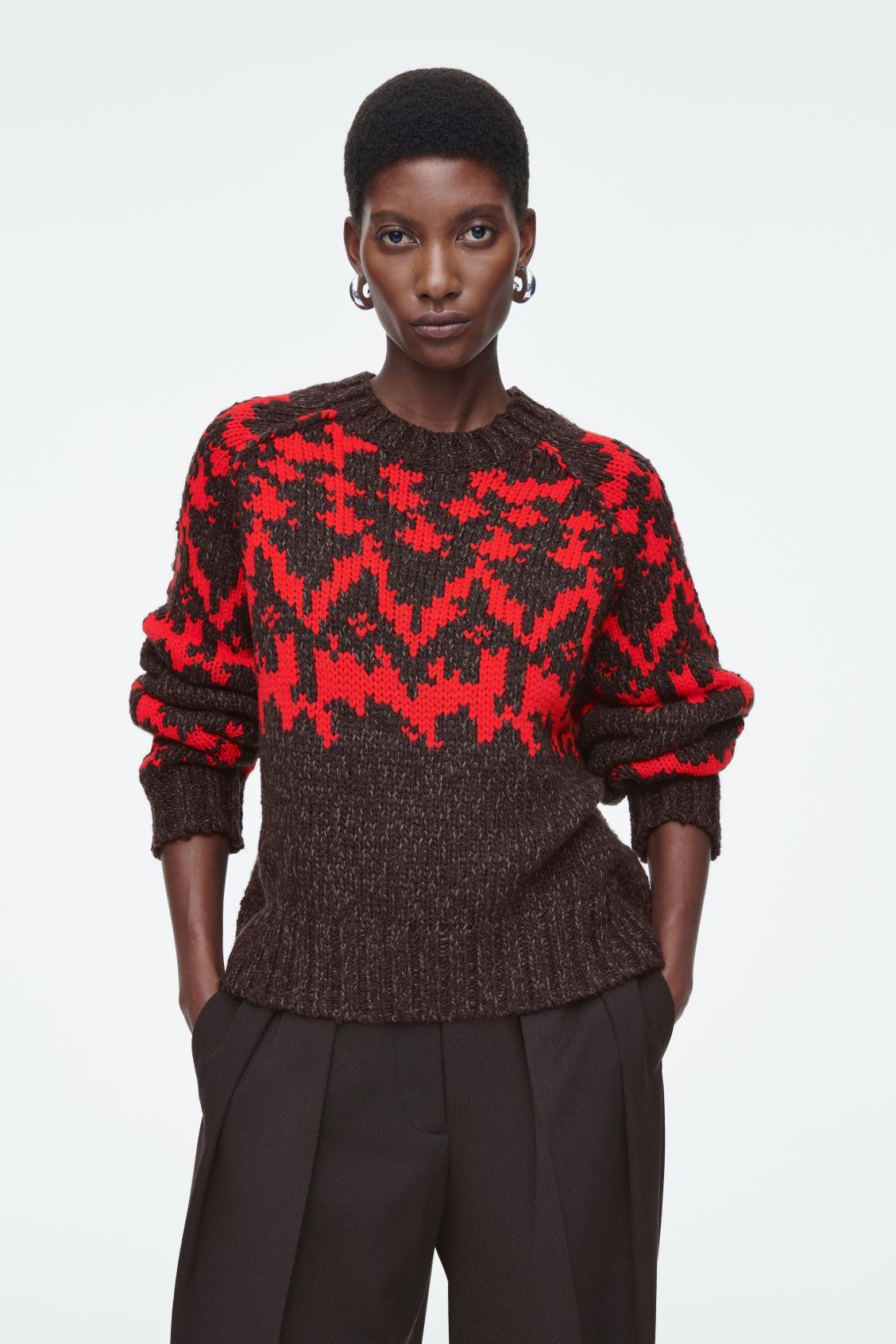 FAIR-ISLE WOOL SWEATER product image