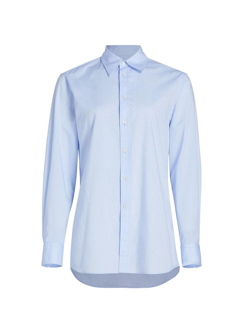 Womens Raphael High-Low Cotton Shirt Product Image