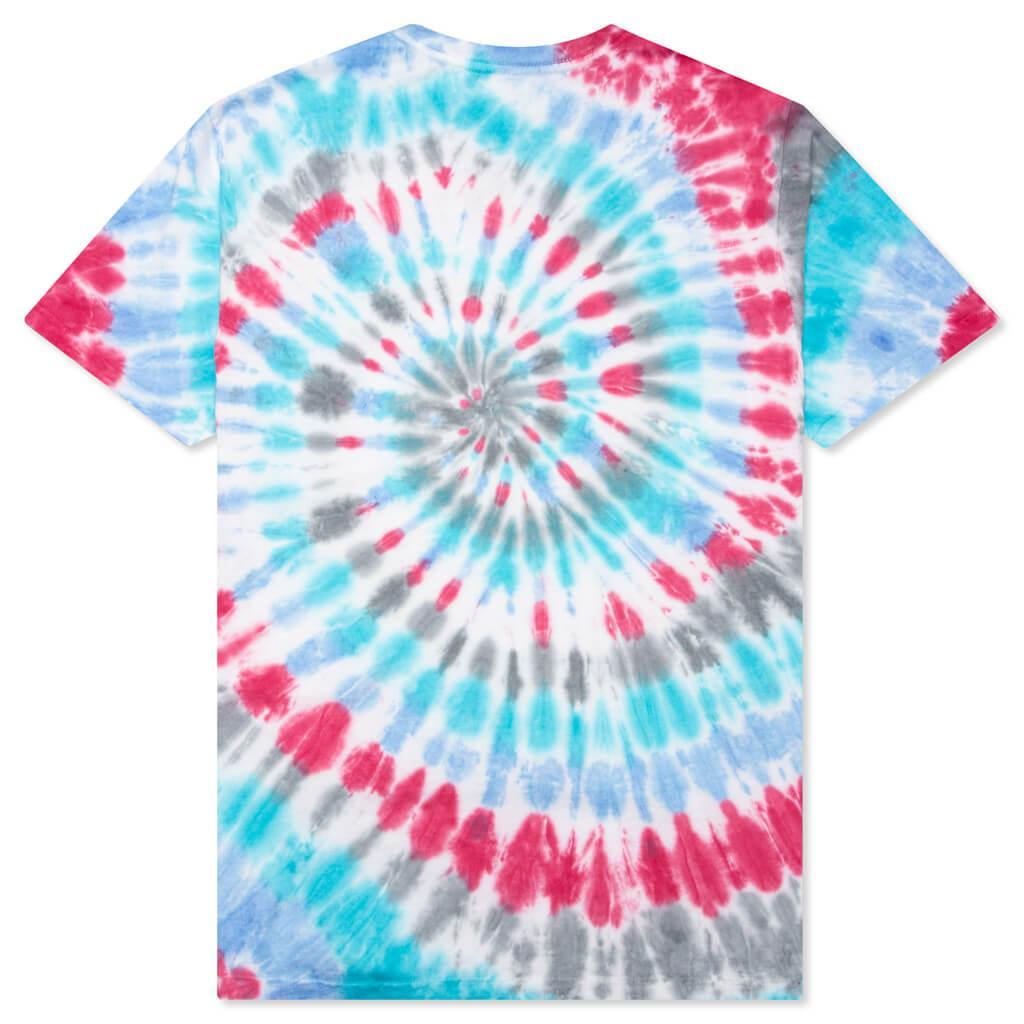 Chinatown UV Arc Tie Dye Tee - Spiral Tie Dye Male Product Image