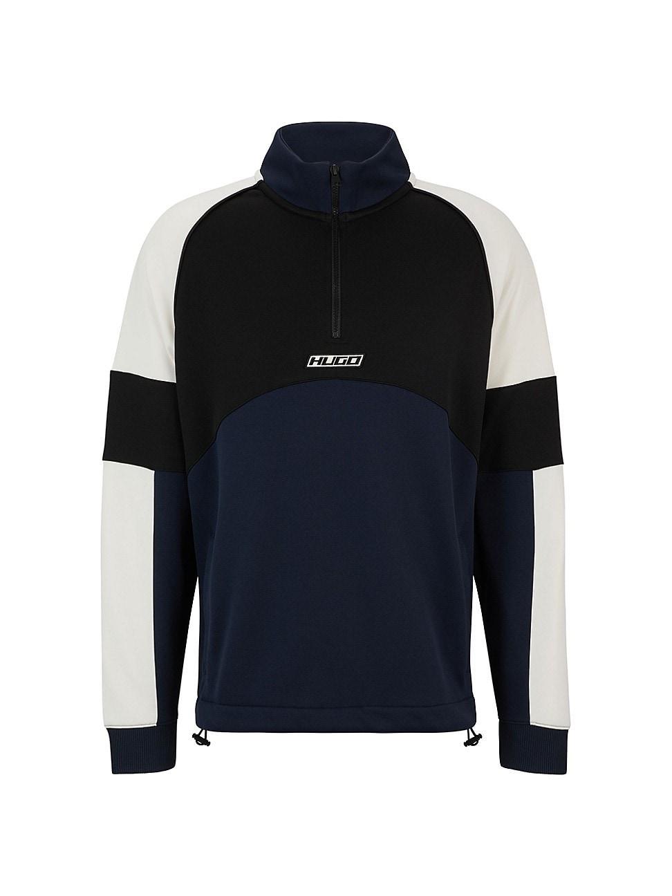 Mens Color-Blocked Sweatshirt Product Image