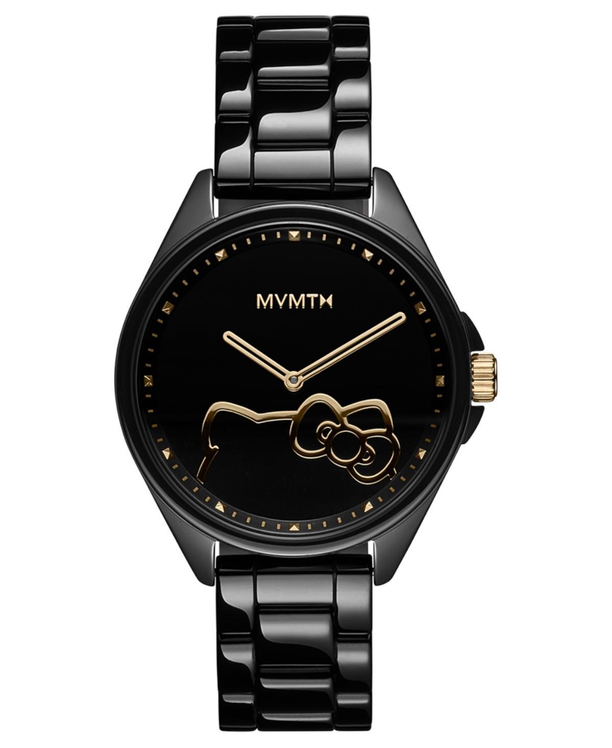 Mvmt Womens Coranada Hello Kitty Black Ceramic Watch 36mm Product Image