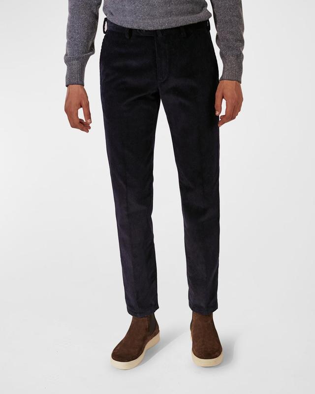 Mens Slim-Fit Wide Wale Corduroy Pants Product Image