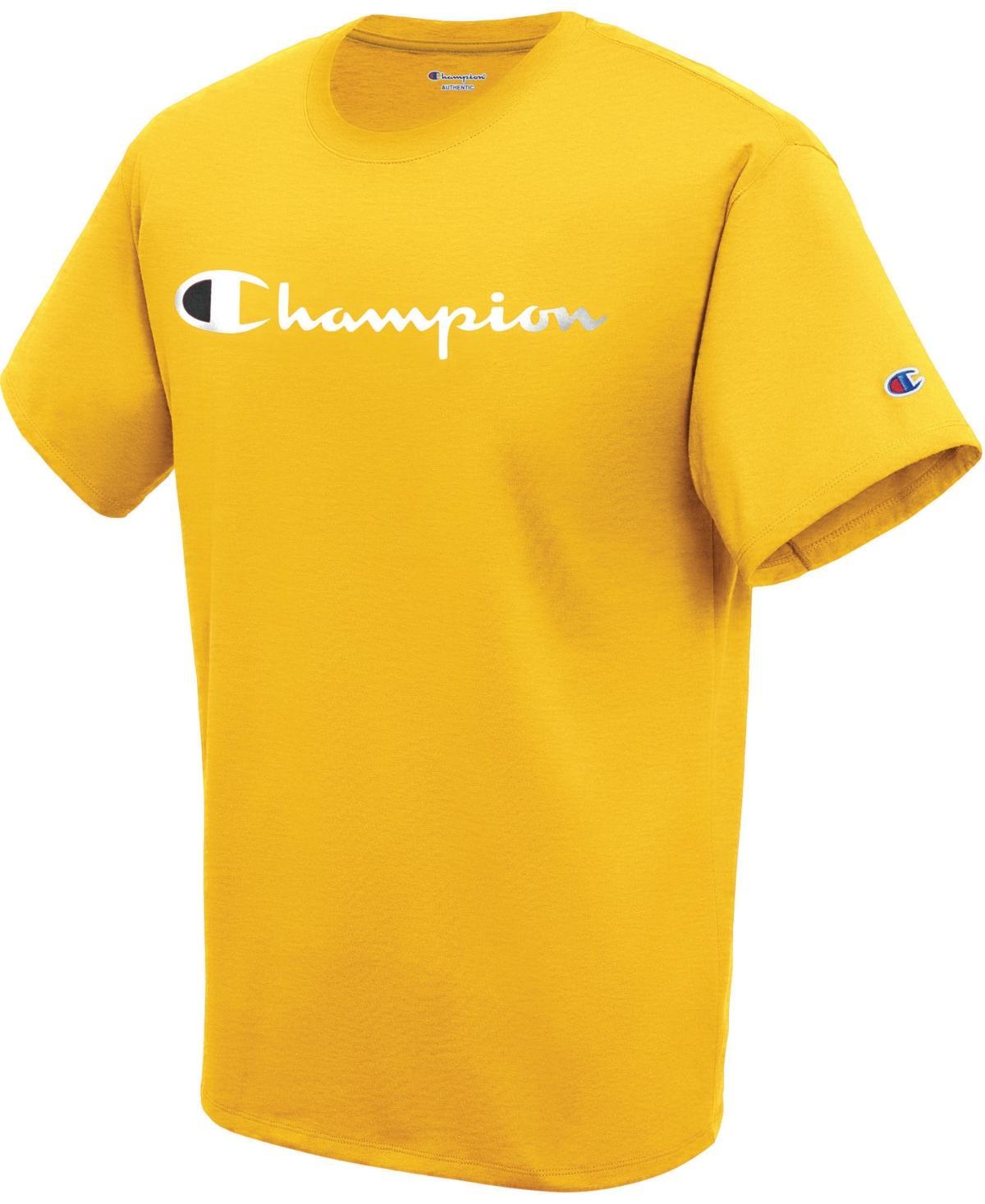 Champion Mens Script Logo T-Shirt Product Image