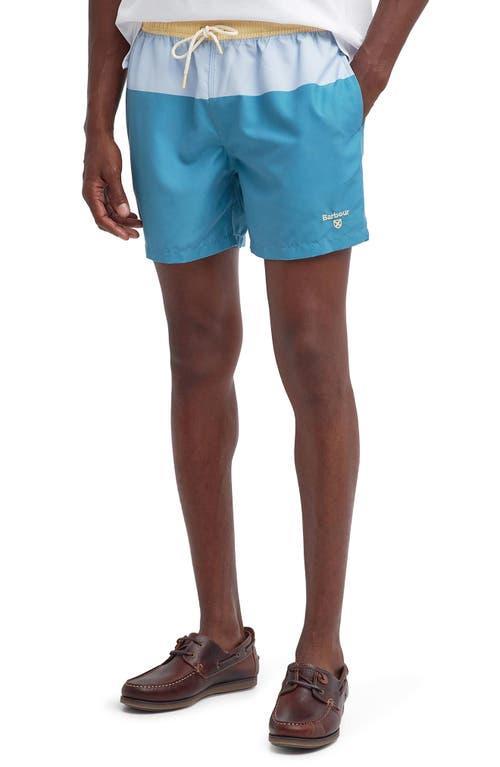 Barbour Mens Johann Colorblocked Swim Trunks Product Image