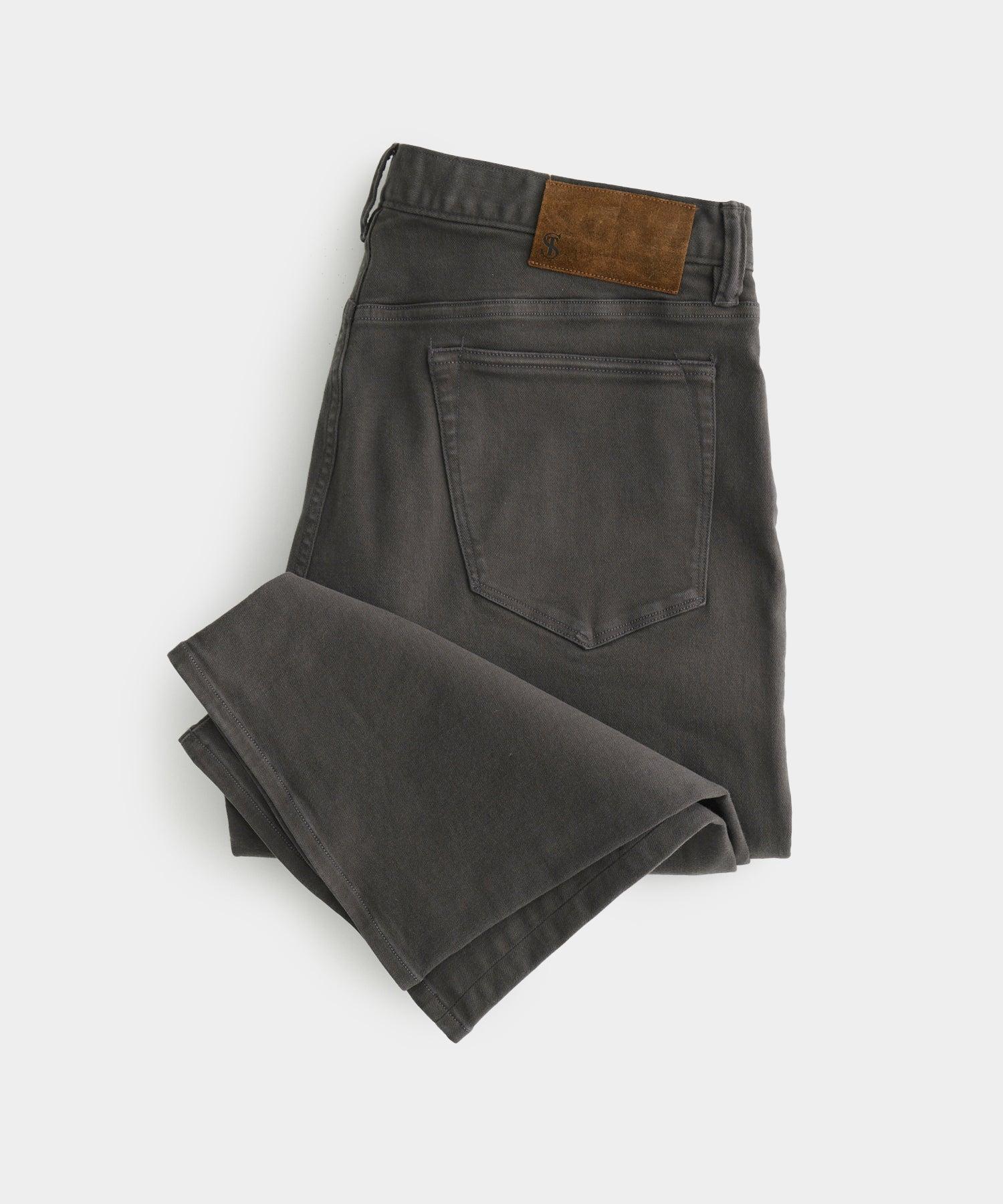 Relaxed Fit 5-Pocket Chino in Dark Granite Product Image