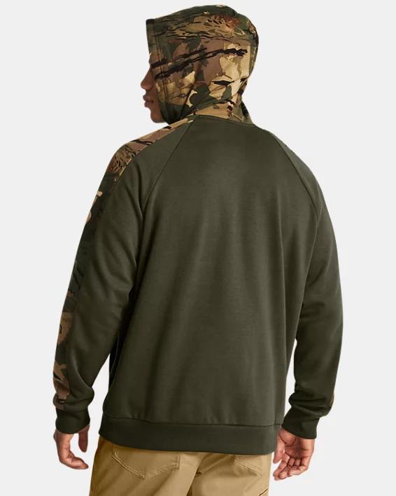 Men's UA Rival Fleece Camo Blocked Hoodie Product Image