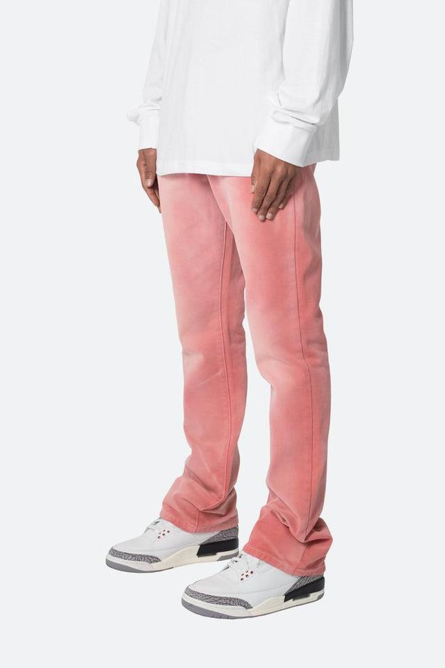 B593 Beach Flare Denim - Pink Product Image