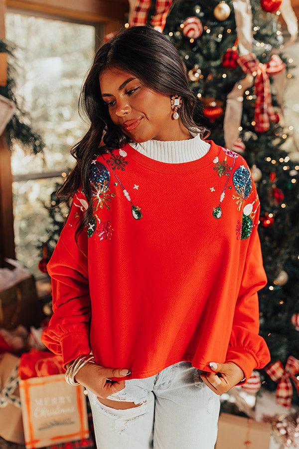 Jingle Bells Sequin Sweater Product Image