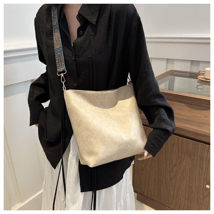 Faux Leather Crossbody Bag product image