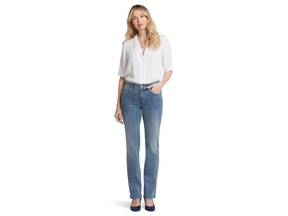 NYDJ Waist Match Marilyn Straight in Indigo Stream (Indigo Stream) Women's Jeans Product Image