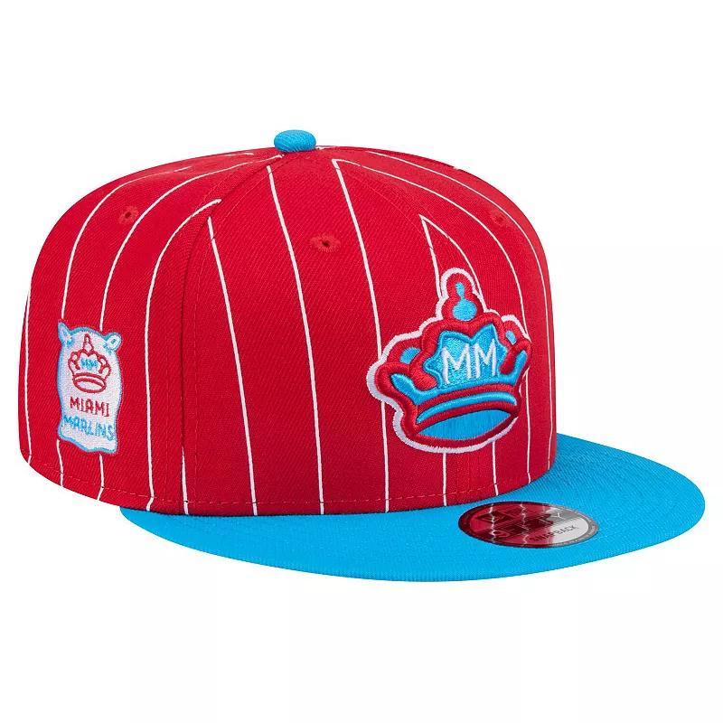 Mens New Era Miami Marlins City Connect 9FIFTY Snapback Hat Product Image