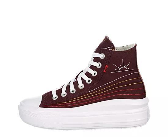 Converse Womens Chuck Taylor All Star Move High Top Sneaker Product Image