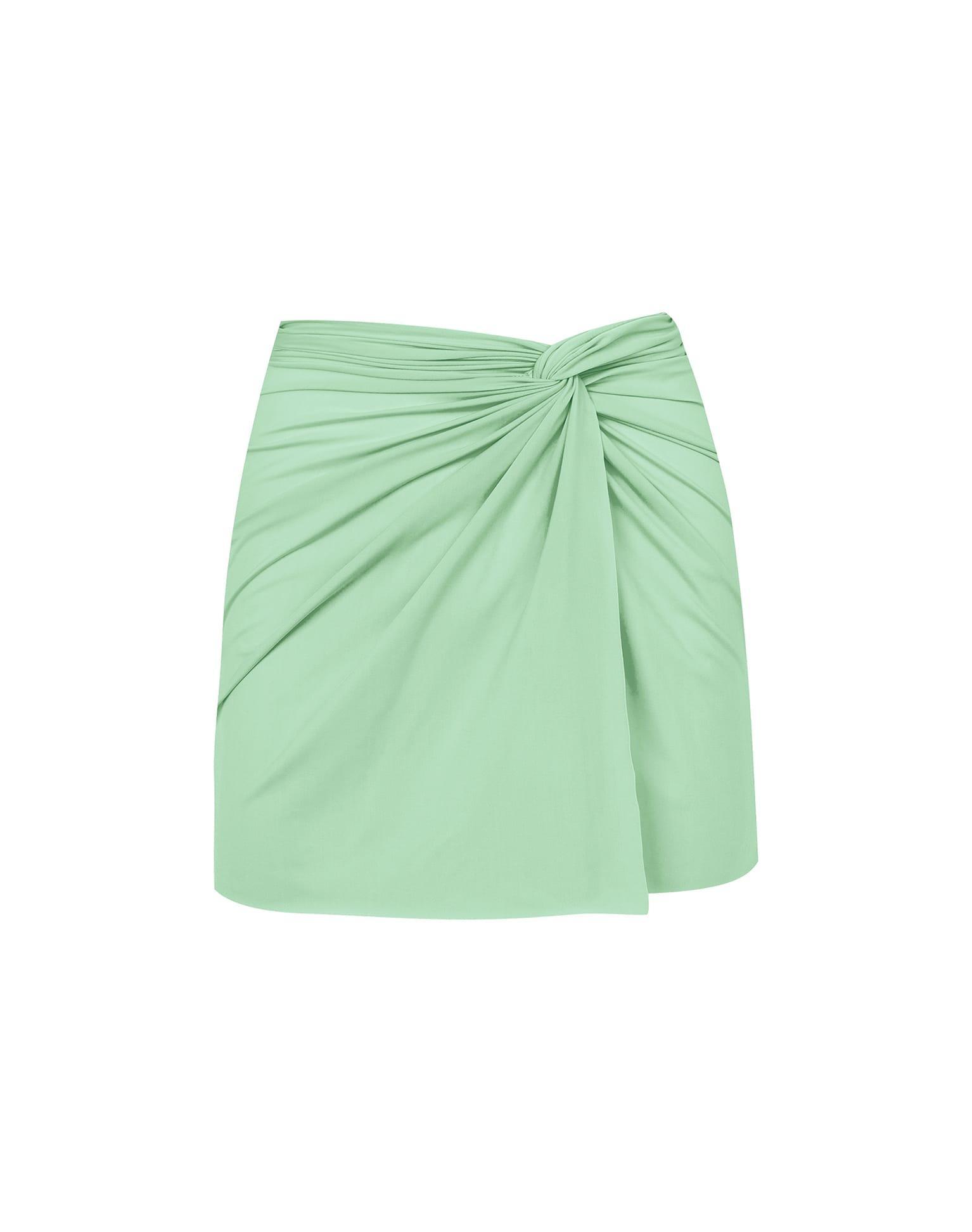 Karen Mini Pareo Skirt (exchange only) - Pastel Mint product image