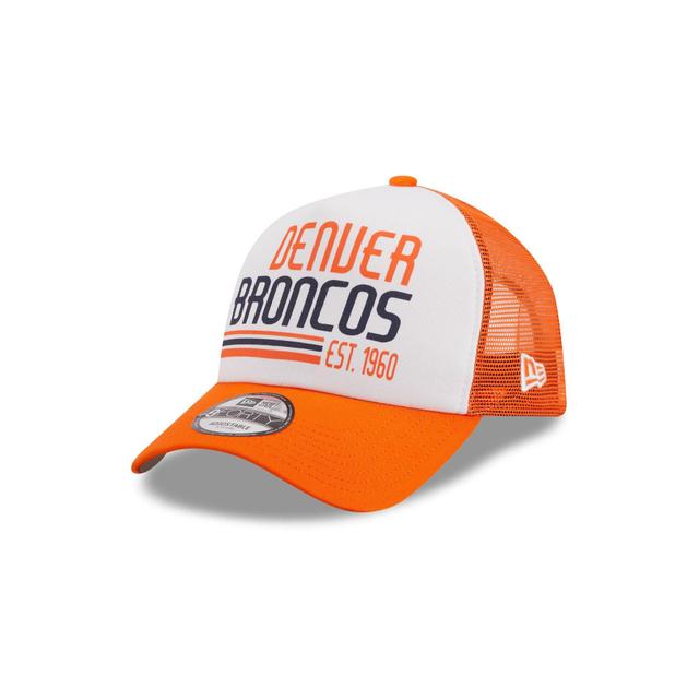 Denver Broncos Lift Pass 9FORTY A-Frame Snapback Hat Male Product Image