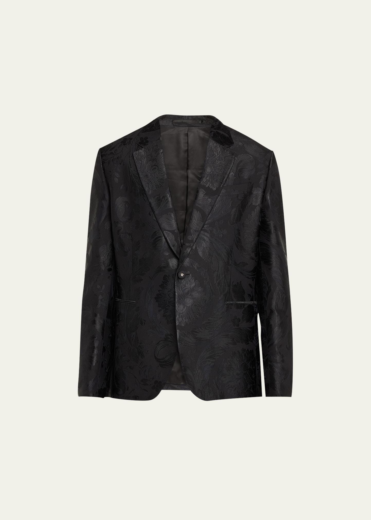 Mens Barocco Jacquard Tuxedo Jacket Product Image