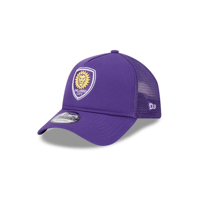 Orlando City SC Team 9FORTY A-Frame Snapback Hat Male Product Image