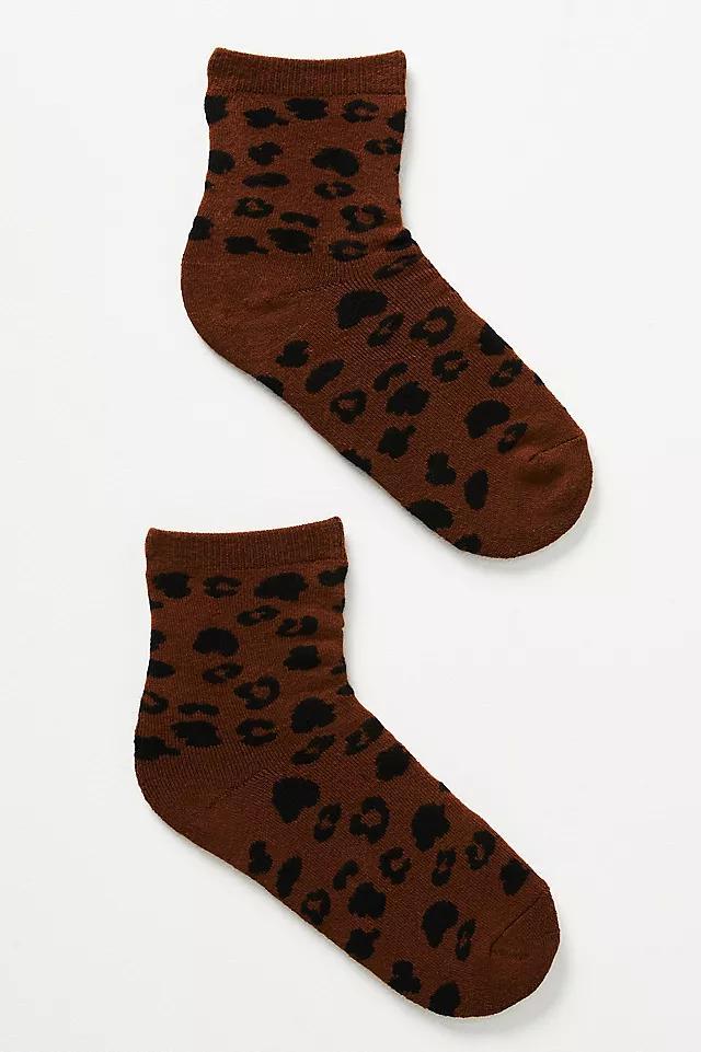 Hansel From Basel Cheetah Crew Socks Product Image