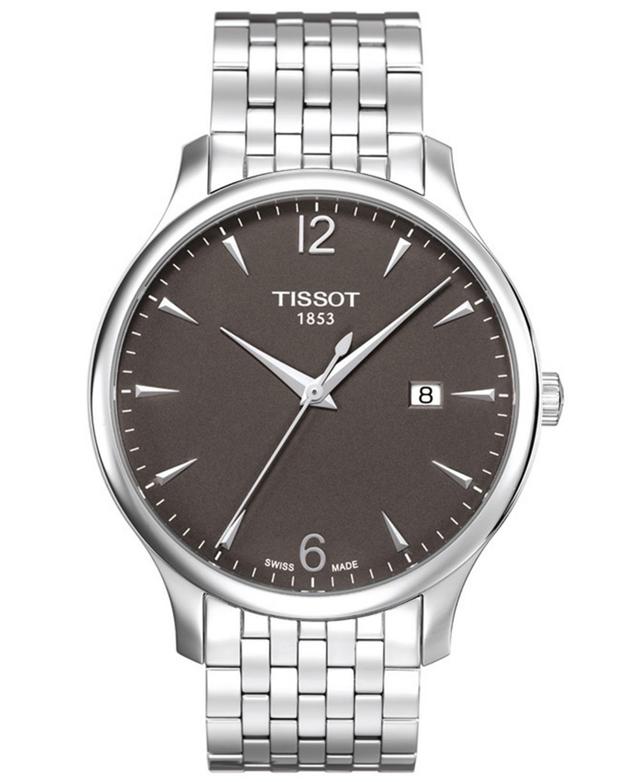 Tissot Tradition Mens Anthracite Quartz Classic Watch, 42mm Product Image