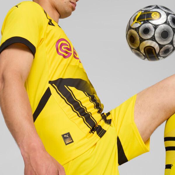 PUMA Borussia Dortmund 24/25 Cup Men's Replica Soccer Jersey in Faster Yellow/Black Product Image