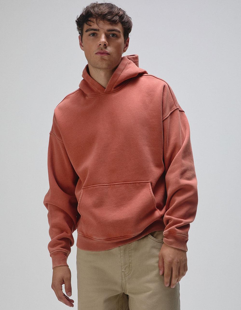 RSQ Mens Washed Oversized Hoodie Product Image