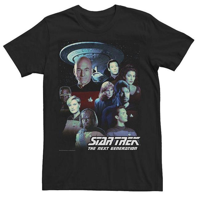 Mens Star Trek Next Generation Crew Portraits Tee Product Image