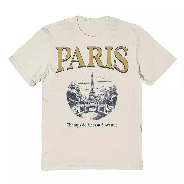 Mens Paris Ochre Graphic Tee Product Image