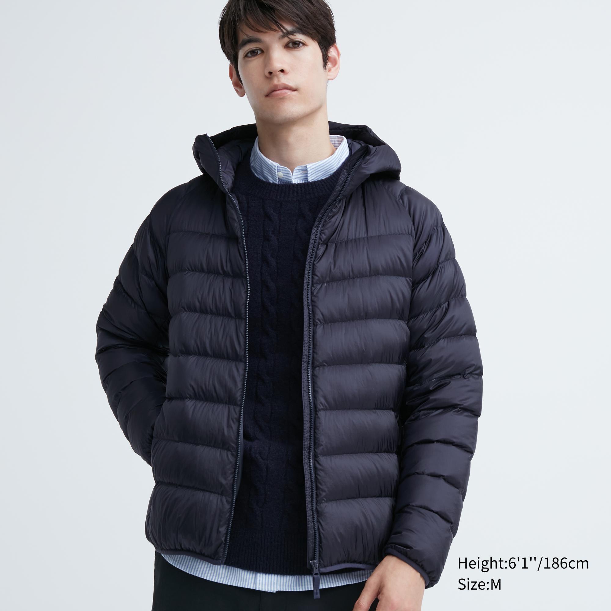 UNIQLO US Men's Ultra Light Down Parka (3D Cut) with Anti-Static Navy XS UNIQLO US  XS  male Product Image