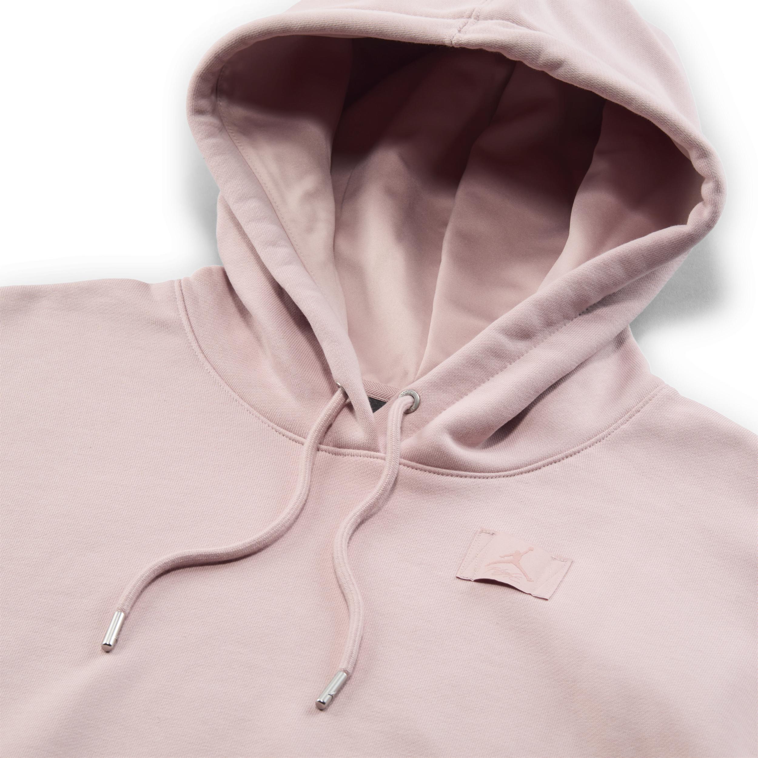 Women's Jordan Flight Fleece Satin-Lined Pullover Hoodie Product Image