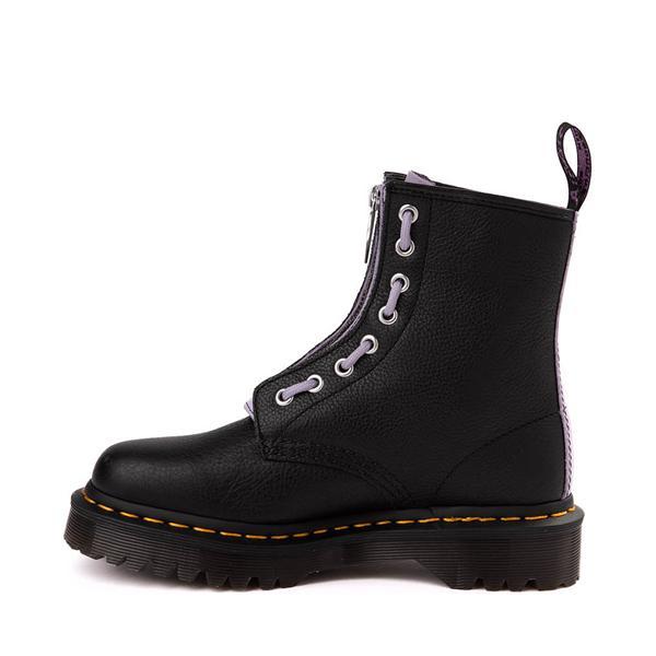 Womens Dr. Martens 1460 8-Eye Zip Heart Boot Lavender Product Image