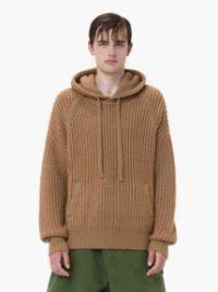 WOOL HOODIE in neutrals | JW Anderson US  Product Image