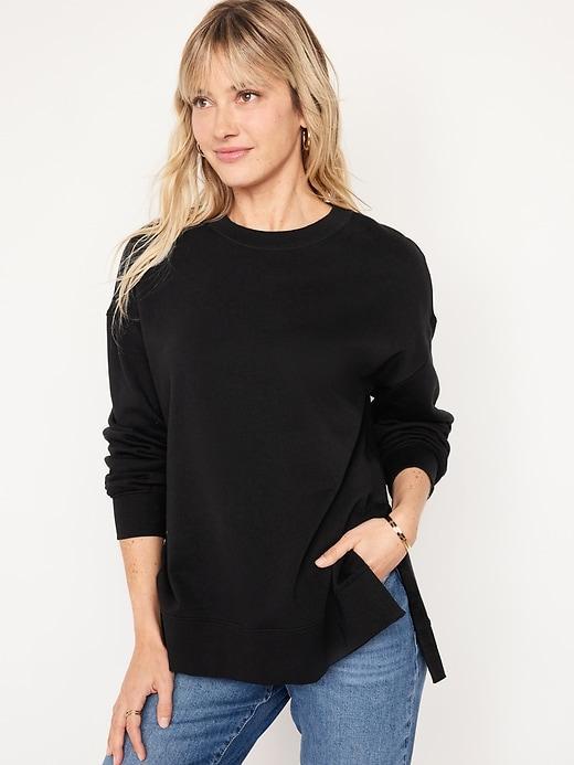 SoComfy Relaxed Tunic Sweatshirt Product Image