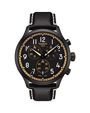 Tissot Chrono XL Chronograph Leather Strap Watch, 45mm Product Image