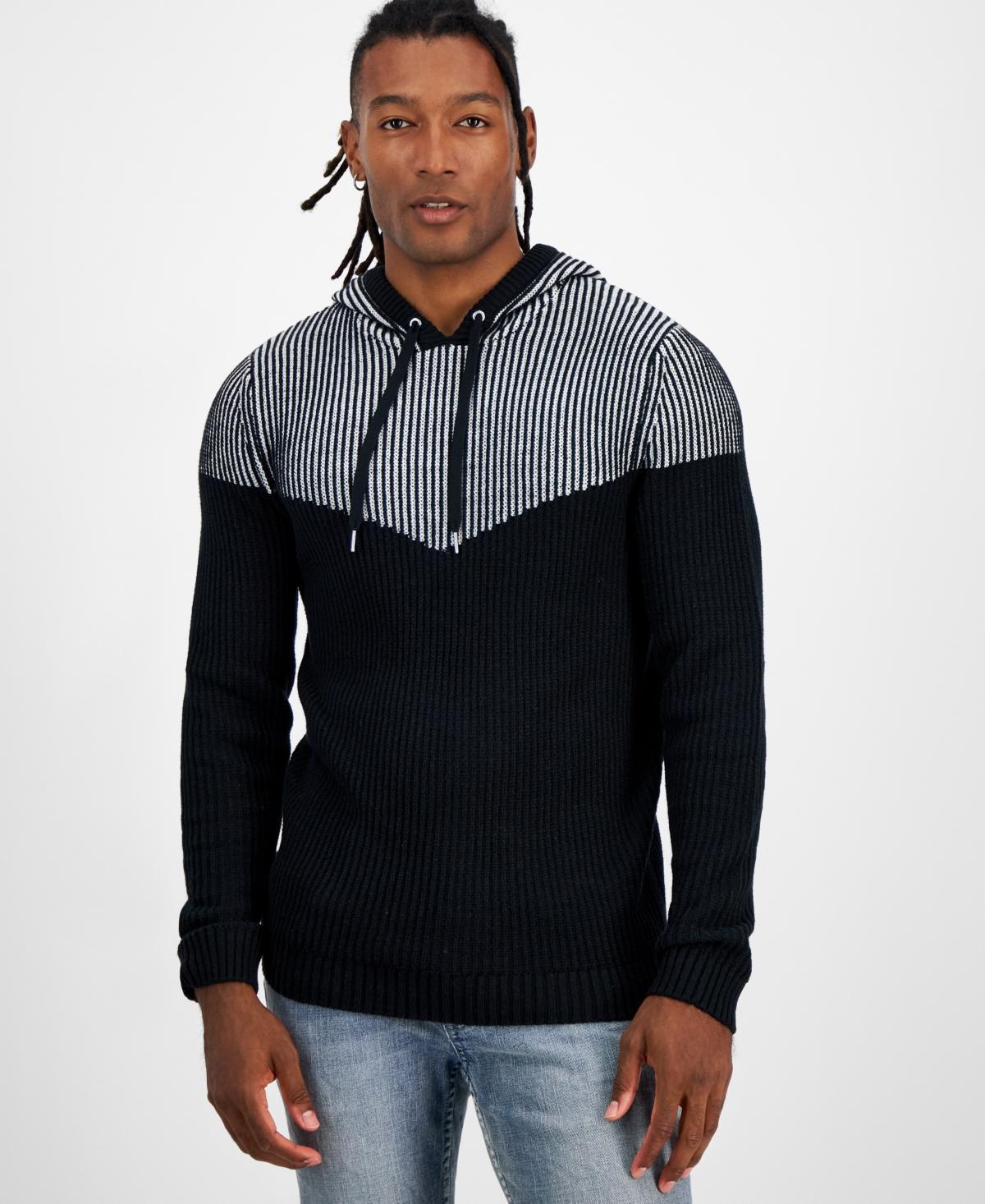 I.n.c. International Concepts Mens Regular-Fit Plaited Hoodie, Created for Macys Product Image