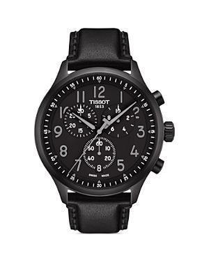 Tissot Chrono XL Chronograph Leather Strap Watch, 45mm Product Image