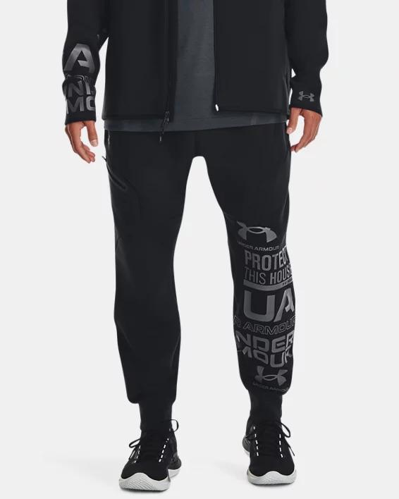 Men's UA Unstoppable Fleece Graphic Joggers Product Image