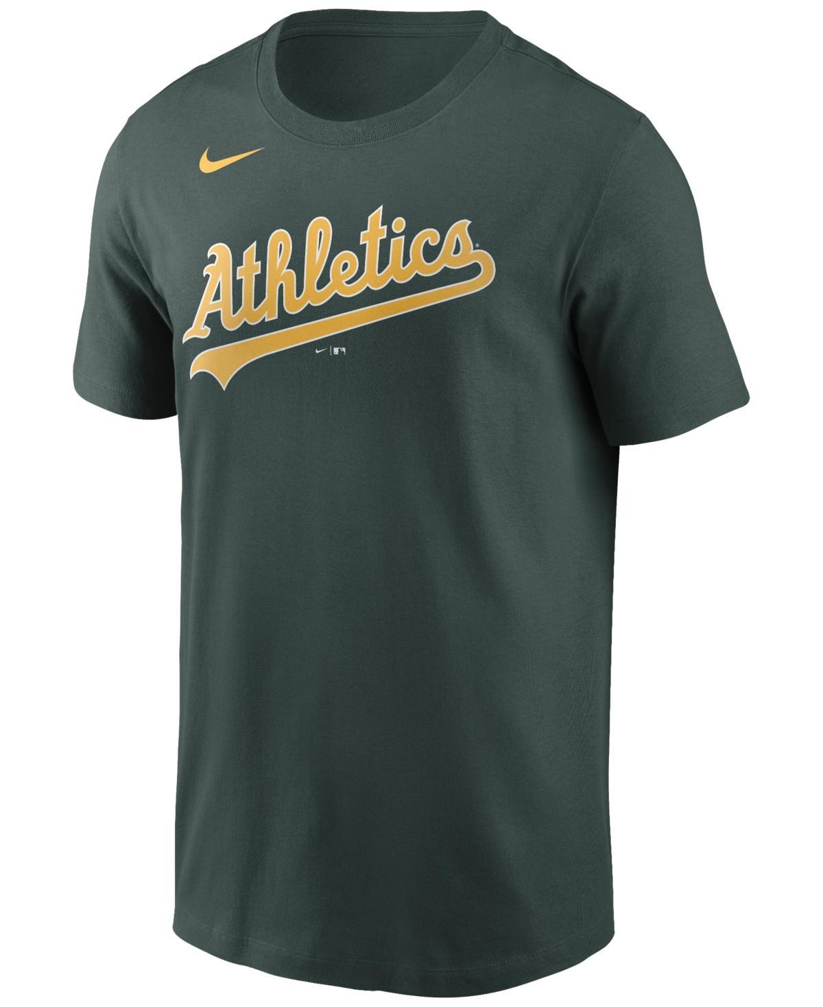 Nike Oakland Athletics Mens Swoosh Wordmark T-Shirt Product Image