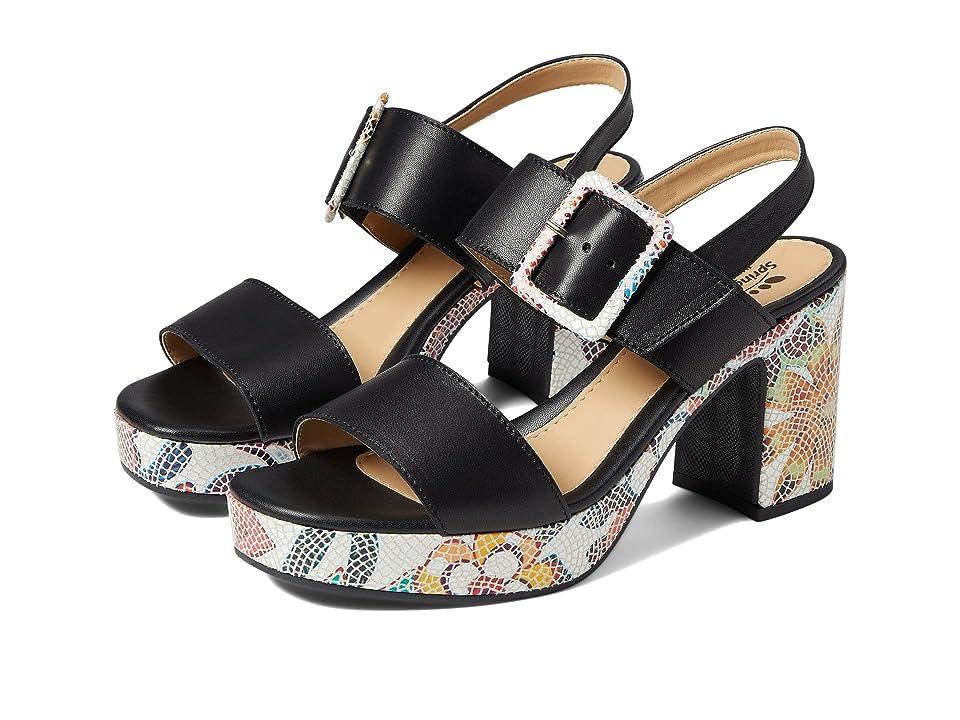 Spring Step Azucar (Black Multi Leather) Women's Shoes Product Image